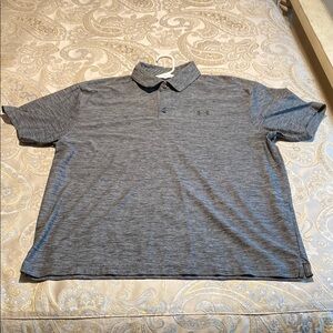 Under Armour Men's Gray Polo Shirt